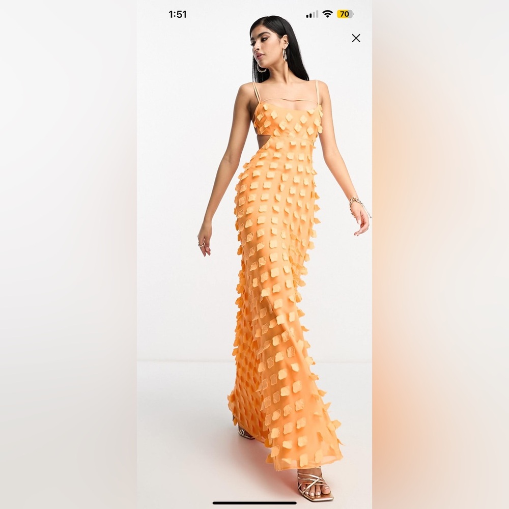 ASOS Textures Gown